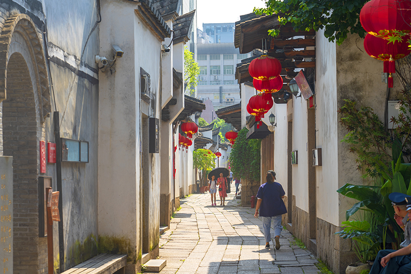 2019年6月28日，福州，三坊七巷風(fēng)光。